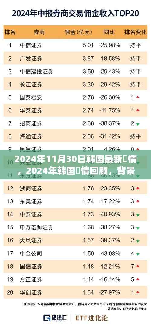 韩国酸情回顾,背景、重要事件与影响,展望2024年最新酸情发展