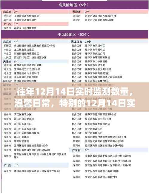 特别的日子,12月14日实时监测数量与温馨日常之旅