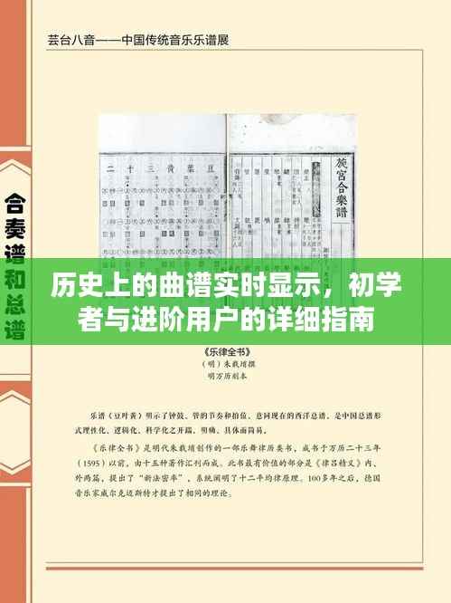 曲谱实时显示,初学者与进阶用户的指南手册