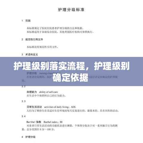护理级别落实流程,护理级别确定依据